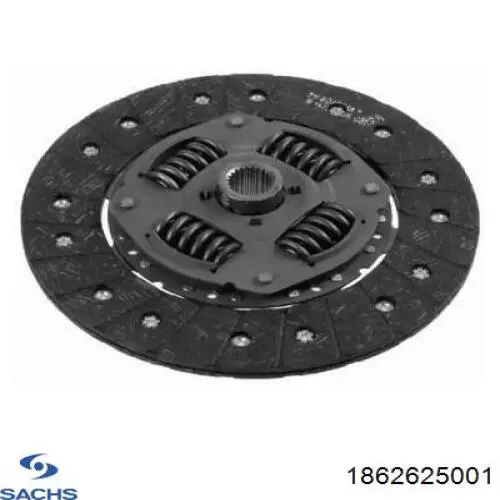 1862625001 Sachs disco de embrague