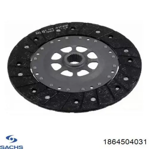 Disco de embrague 1864504031 Sachs