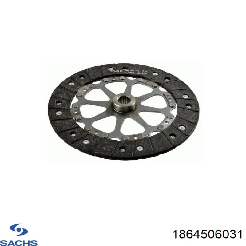 1864 506 031 Sachs disco de embrague