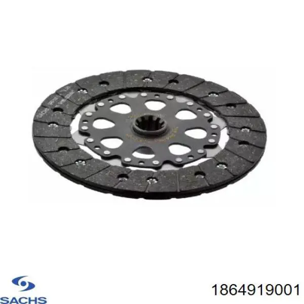 1864919001 Sachs Disco de embrague