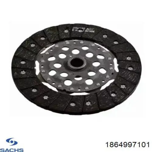 1864997101 Sachs disco de embrague