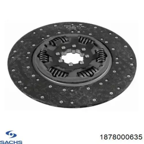 1878000635 Sachs disco de embrague