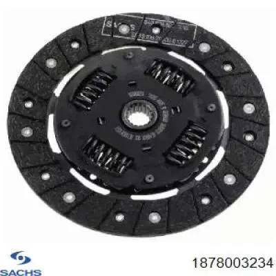 1878 003 234 Sachs disco de embrague