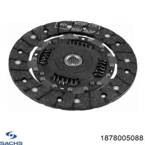 1878 005 088 Sachs disco de embrague