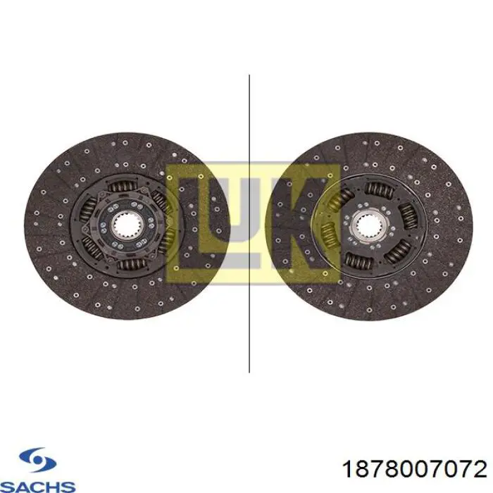 Comprar 1878007072 Sachs Disco de embrague