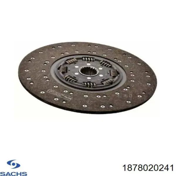 Disco de embrague 1878020241 Sachs