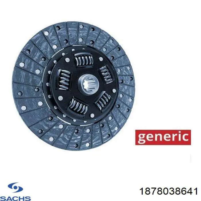 1878038641 Sachs disco de embrague
