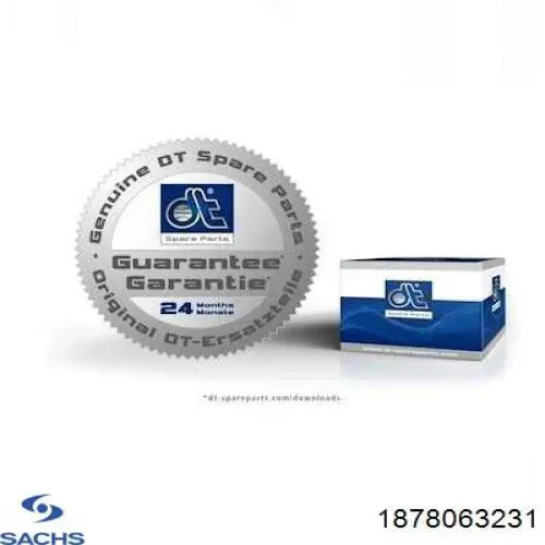 Disco de embrague 1878063231 Sachs