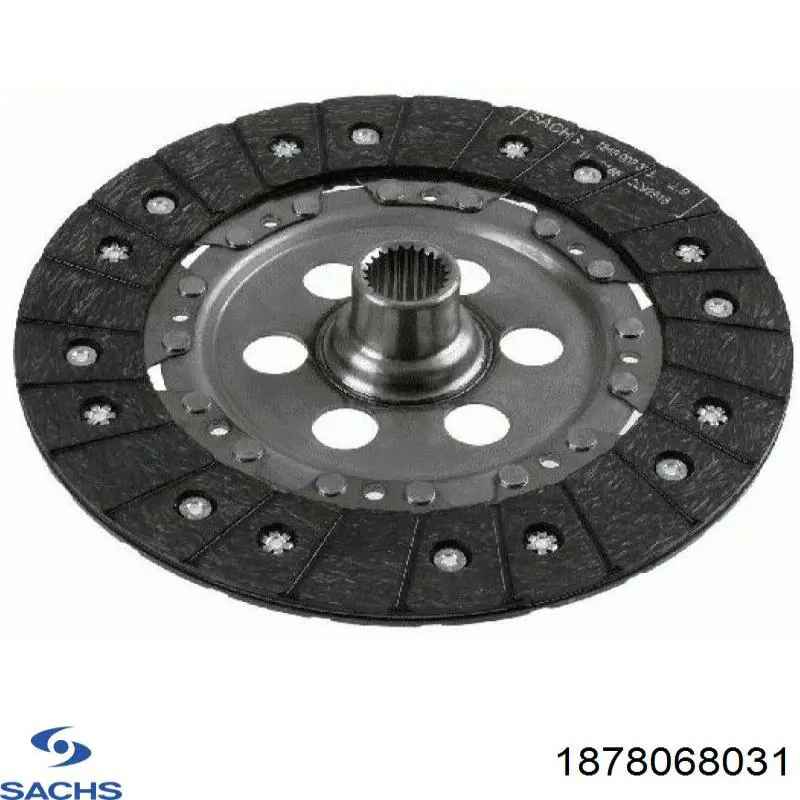 Disco de embrague Volkswagen Polo 5 6R1, 6C1