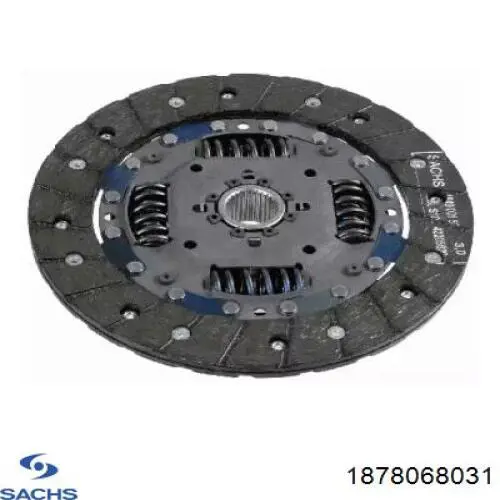 Disco de embrague Volkswagen Polo 5 6R1, 6C1