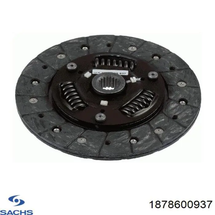 1878 600 937 Sachs disco de embrague