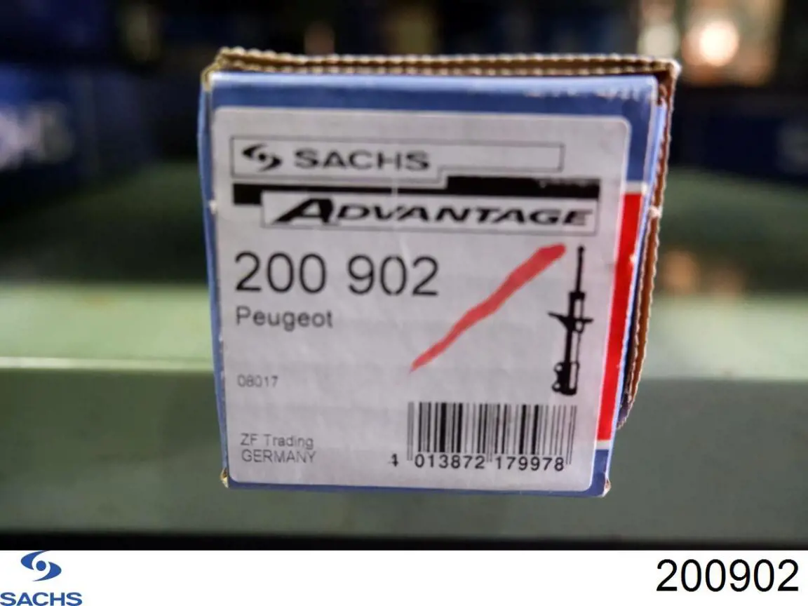 200902 Sachs amortiguador trasero