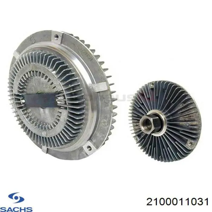 Embrague del ventilador Sachs 2100011031