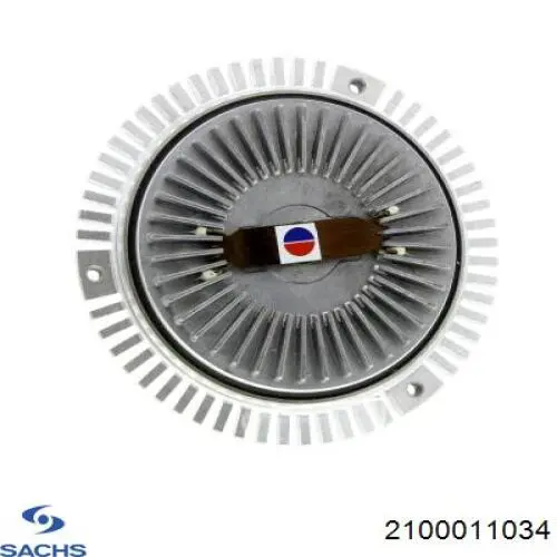 Embrague viscoso de ventilador 2100011034 Sachs