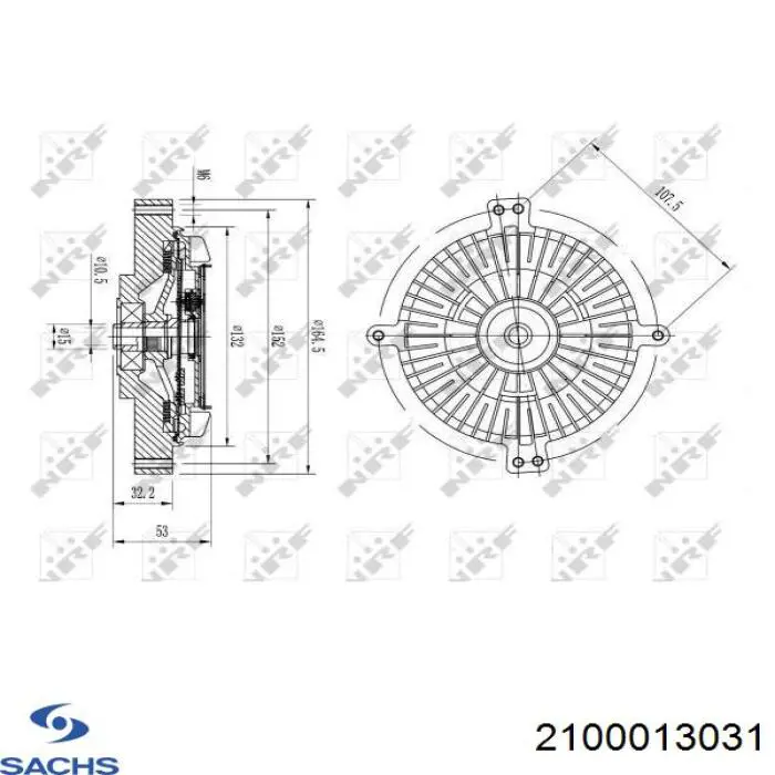 Embrague, ventilador de refrigeración Mercedes 1192000022 precio, desde 65,93 EUR