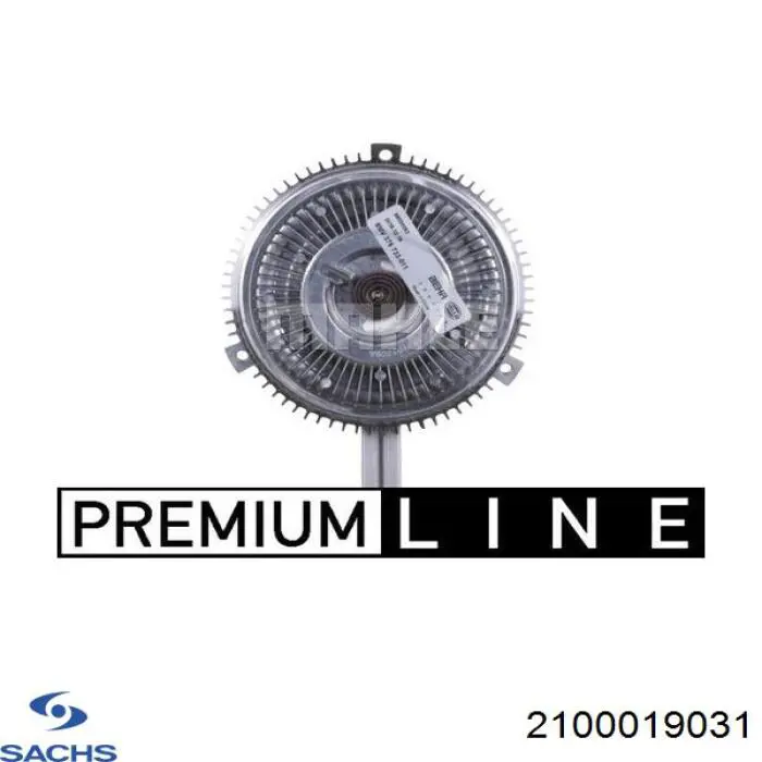 Embrague viscoso de ventilador 2100019031 Sachs