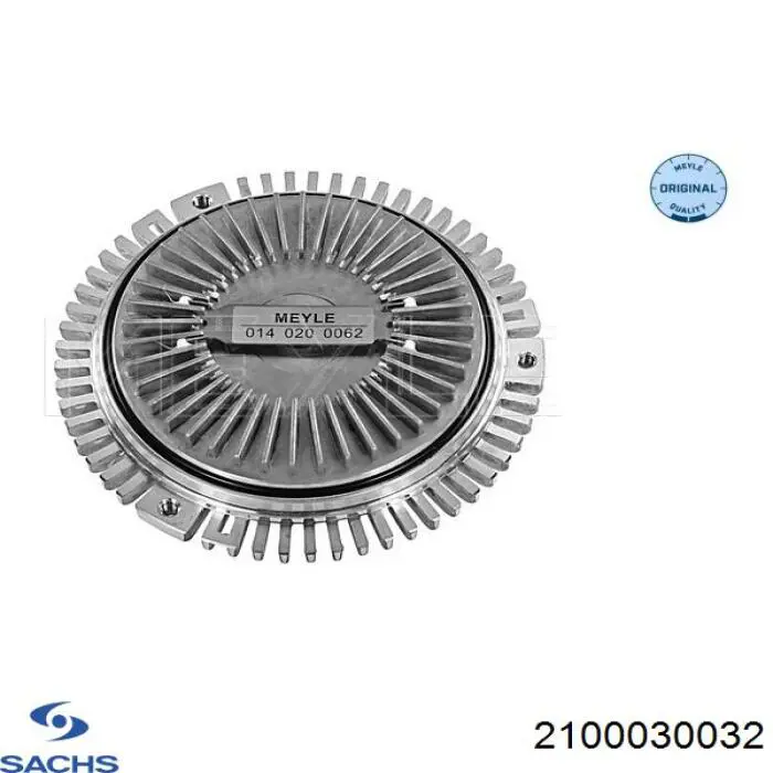 2100 030 032 Sachs embrague, ventilador del radiador