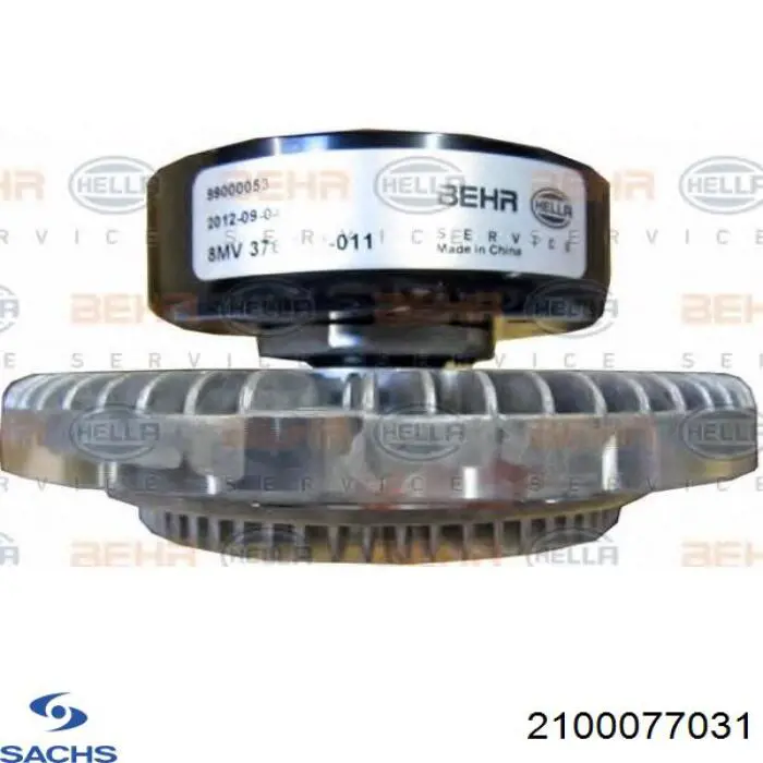 Embrague viscoso de ventilador 2100077031 Sachs