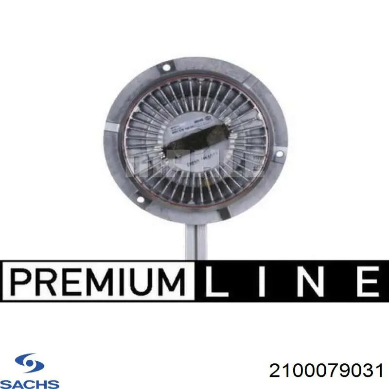Embrague viscoso de ventilador 2100079031 Sachs
