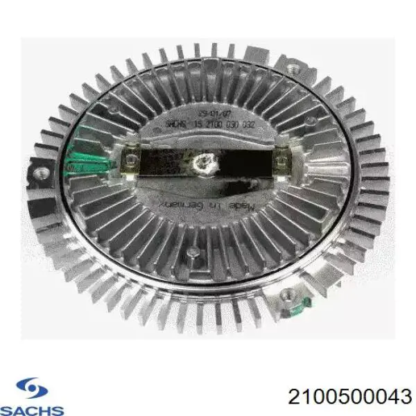 2100 500 043 Sachs embrague, ventilador del radiador