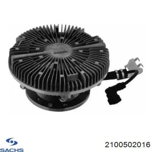 2100 502 016 Sachs embrague, ventilador del radiador