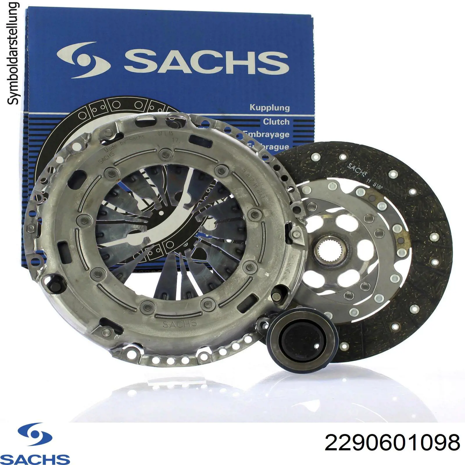 2290 601 098 Sachs volante motor