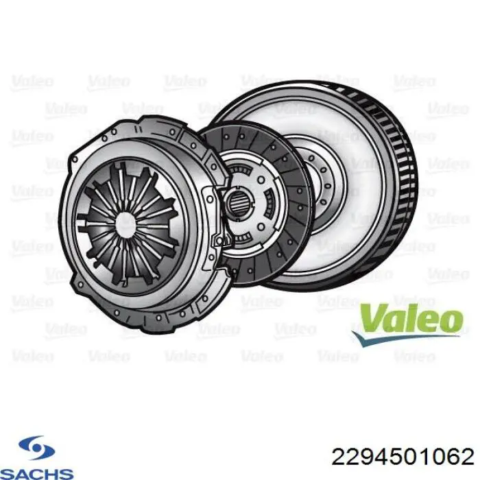 2294 501 062 Sachs volante motor