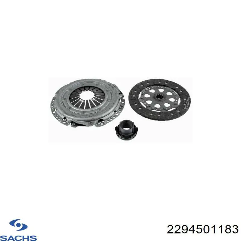 2294501183 Sachs Volante de motor