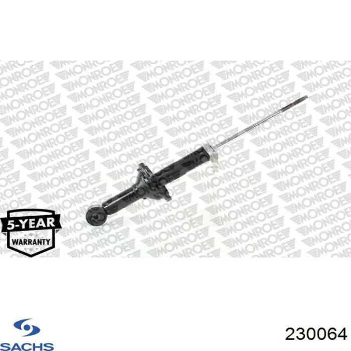 Amortiguador trasero Sachs 230064 precio, desde 48,76 EUR