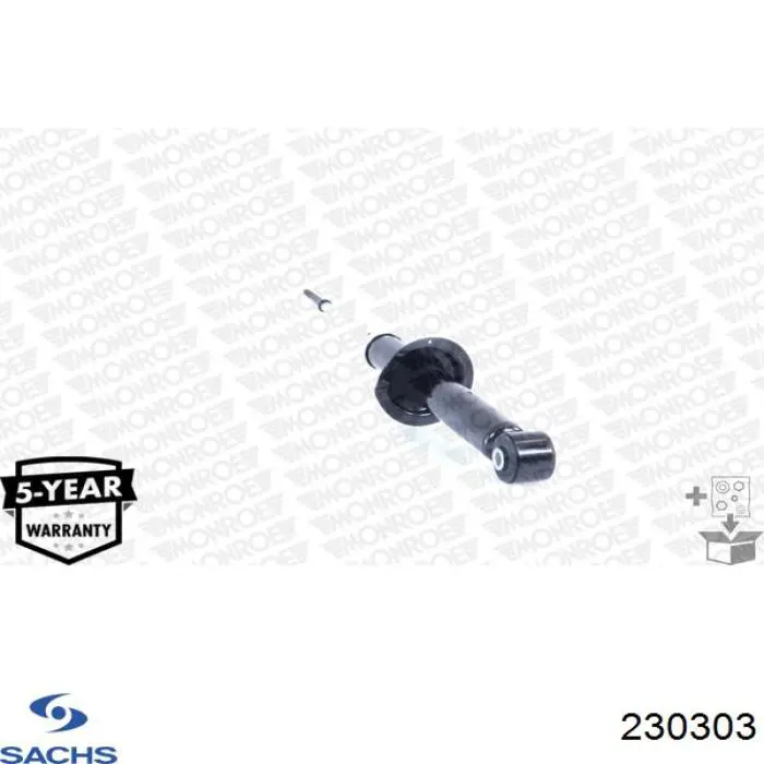 Amortiguador trasero Sachs 230303 precio, desde 52,27 EUR