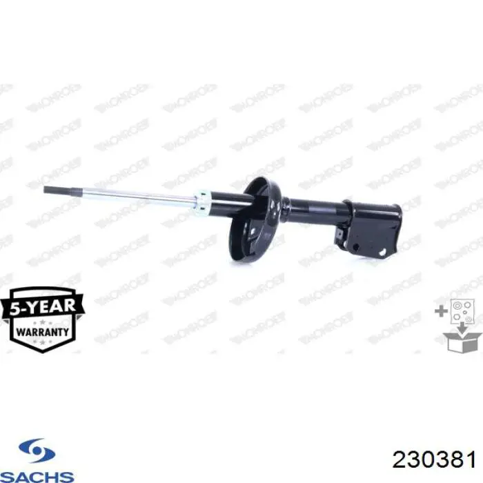 Amortiguador delantero Renault Kangoo 1 KC0, KC1