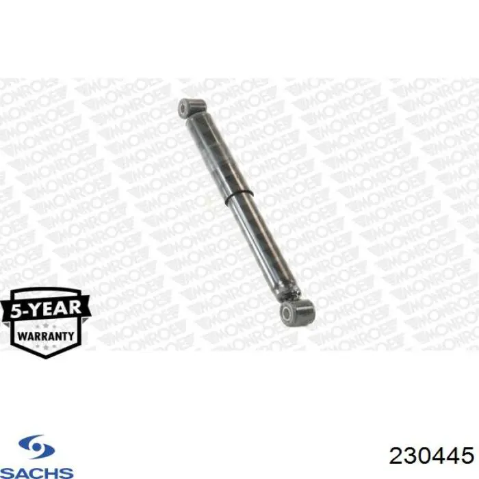 Amortiguador trasero Sachs 230445 precio, desde 53,72 EUR