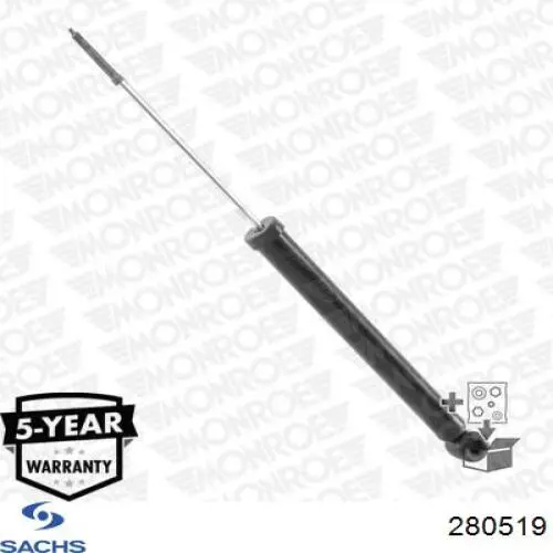 Amortiguador trasero 280519 Sachs