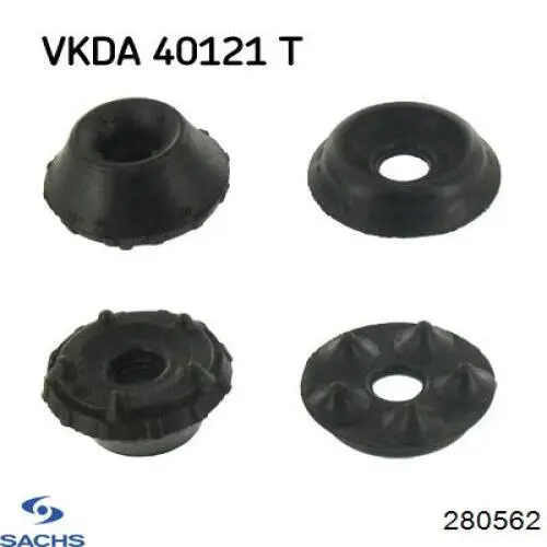 Amortiguador trasero 280562 Sachs