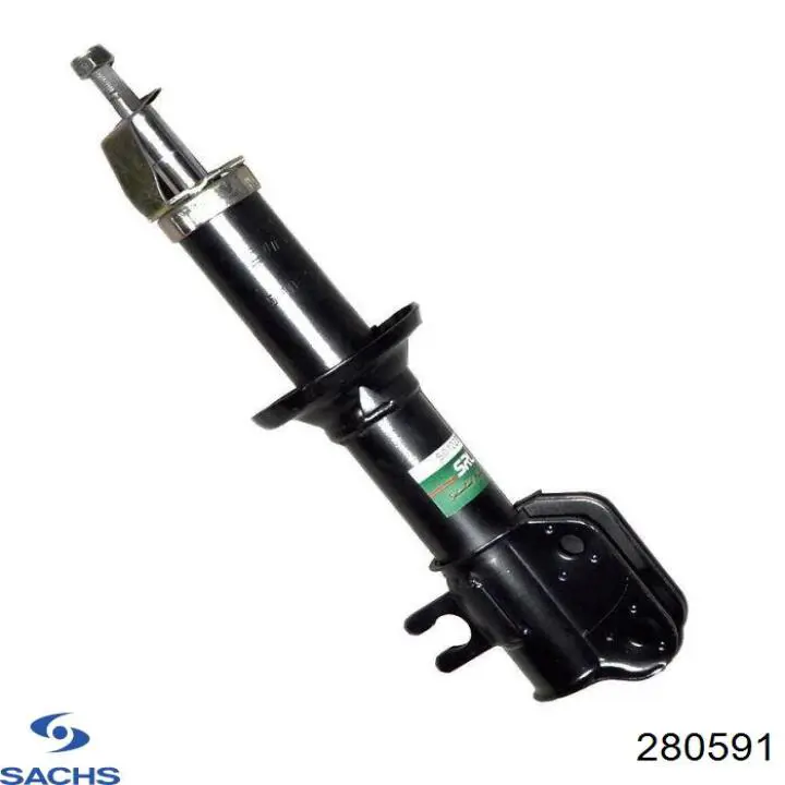 Amortiguador delantero izquierdo 280591 Sachs