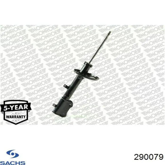 290079 Sachs amortiguador trasero izquierdo