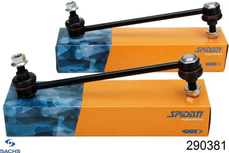 amortiguador frontal derecho Sachs 290381