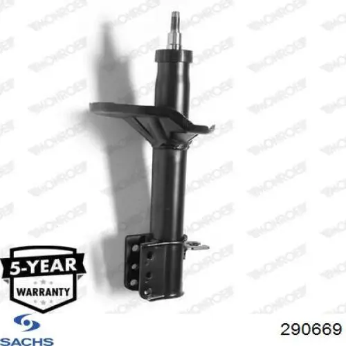 Amortiguador trasero Mazda 626 3 GD