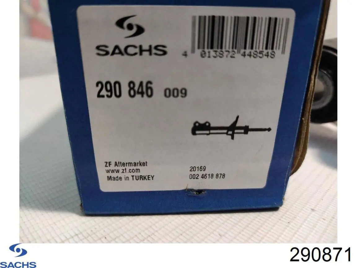 Amortiguadores Sachs 290871 precio, desde 61,84 EUR