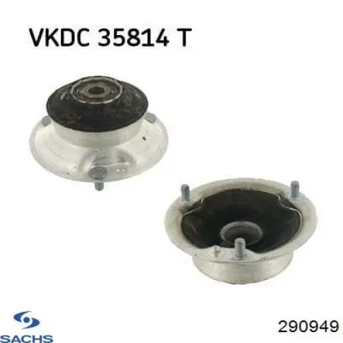 290949 Sachs amortiguador delantero izquierdo