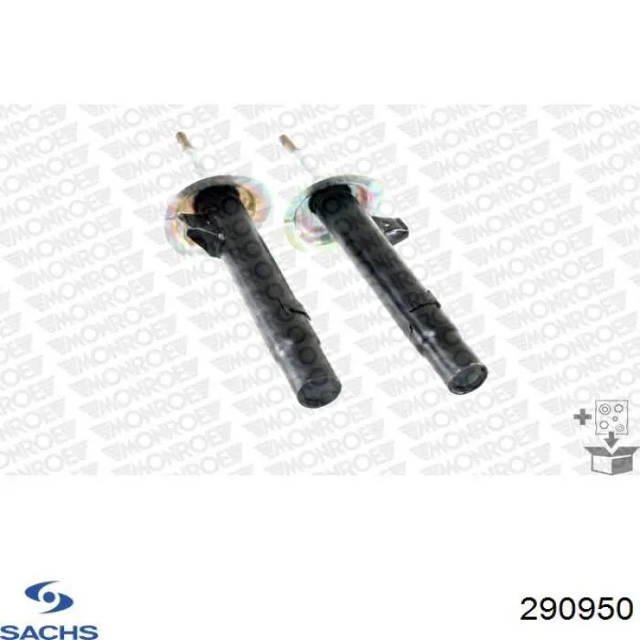 amortiguador frontal derecho Sachs 290950
