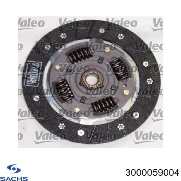 3000059004 Sachs kit de embrague (3 partes)