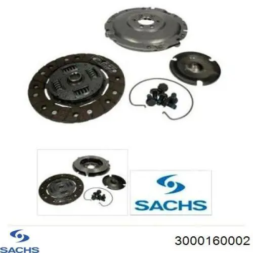 Kit de embrague Sachs 3000160002