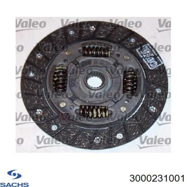 3000231001 Sachs Embrague motor