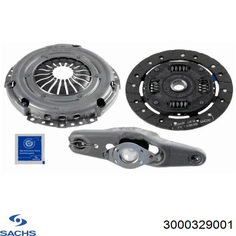 Mecanismo de embrague Sachs 3000329001 precio, desde 95,11 EUR