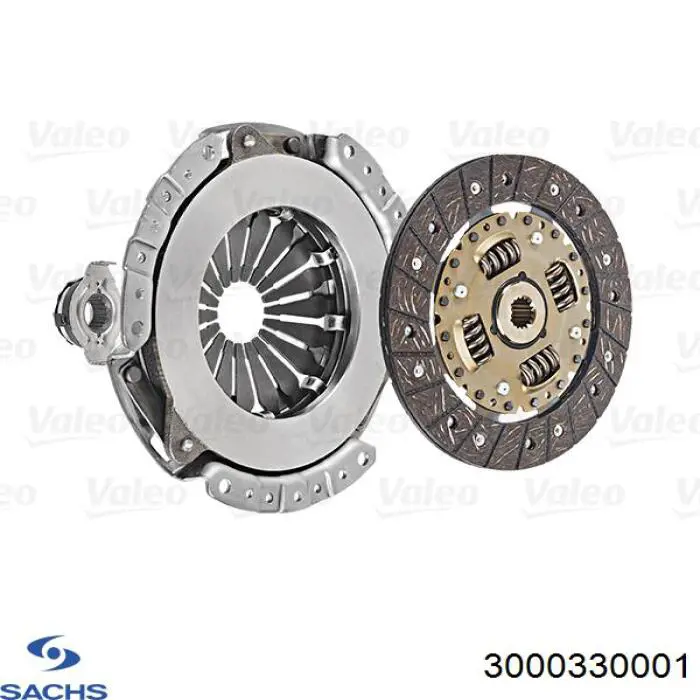 Kit de embrague (3 partes) Ford Fiesta GBFT