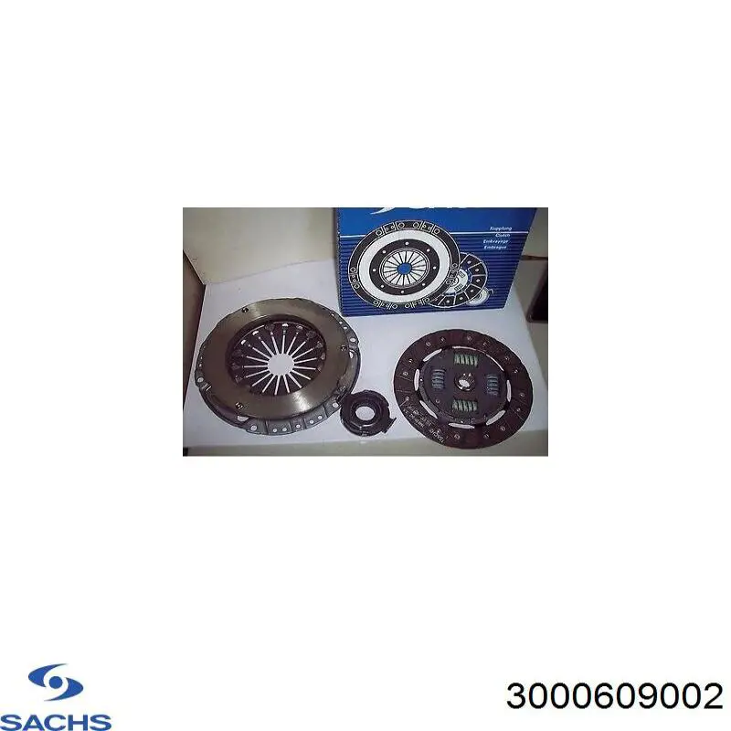 3000609002 Sachs kit de embrague (3 partes)