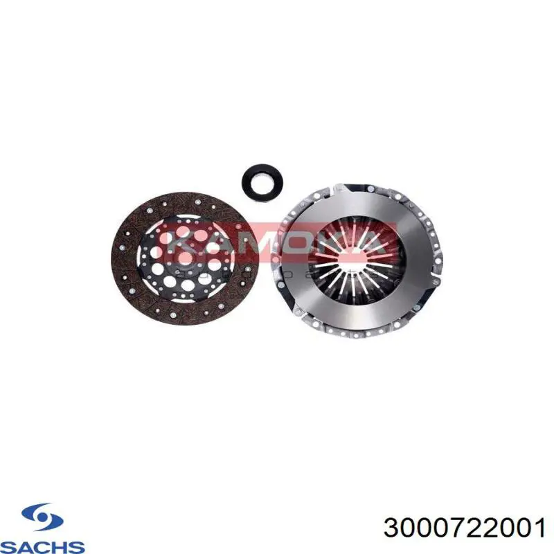 Kit de embrague (3 partes) 134774 NK