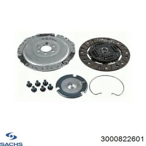 3000 822 601 Sachs kit de embrague (3 partes)