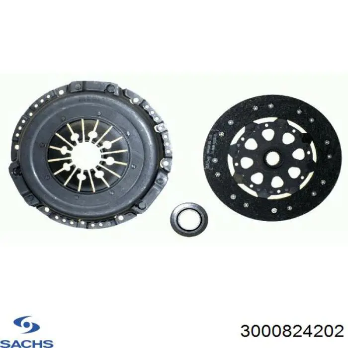 3000824202 Sachs kit de embrague (3 partes)